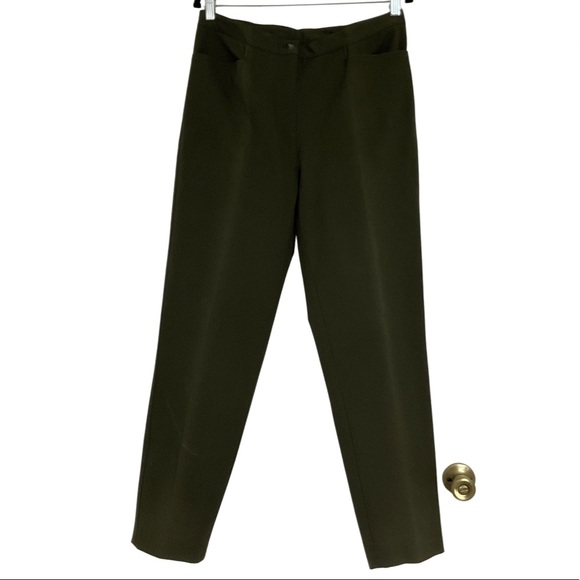 Jones Wear Sport Pants - Stretch Fit - Forest Green - Picture 2 of 13